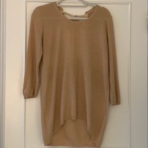 Aritzia lightweight sweater w tie back